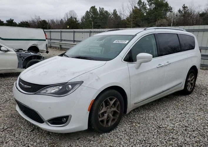 2017-2020 Chrysler Pacifica Left Driver Side Sun Visor Illuminated Gray OEM — 第 4/4 张图片