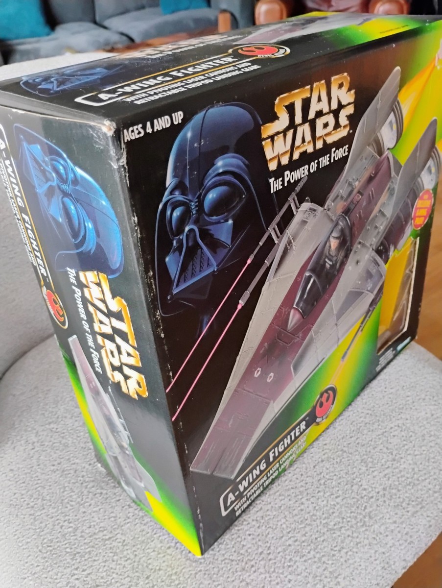 Star Wars The Power Of The Force A-wing Fighter | eBay