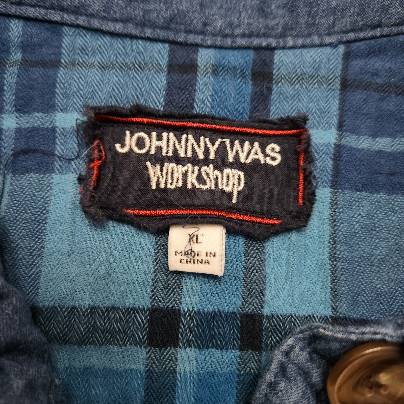 Johnny Was Moonlight Tie Dye Patchwork Military J… - image 6