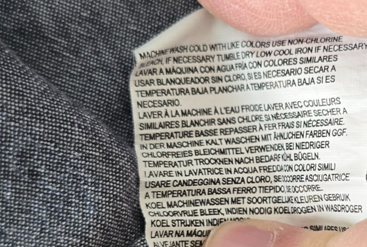 Vans Off the Wall Button Down Shirt Men's L Gray Mult Stripe Short Sleeve thumbnail 8