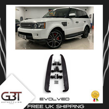 Side Steps Running Boards For Land Rover Range Rover Sport L320 05-13 All Black