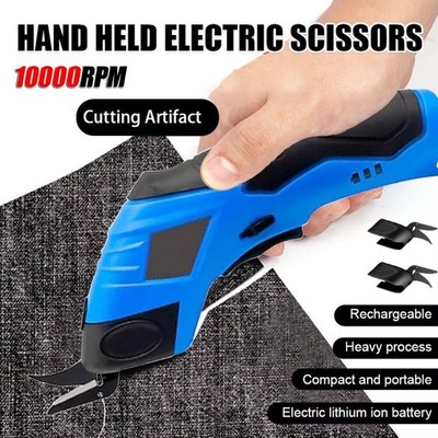Cordless Electric Scissors 3.6VCardboard Cutter Box Cutter Fabric Scissor Cutter
