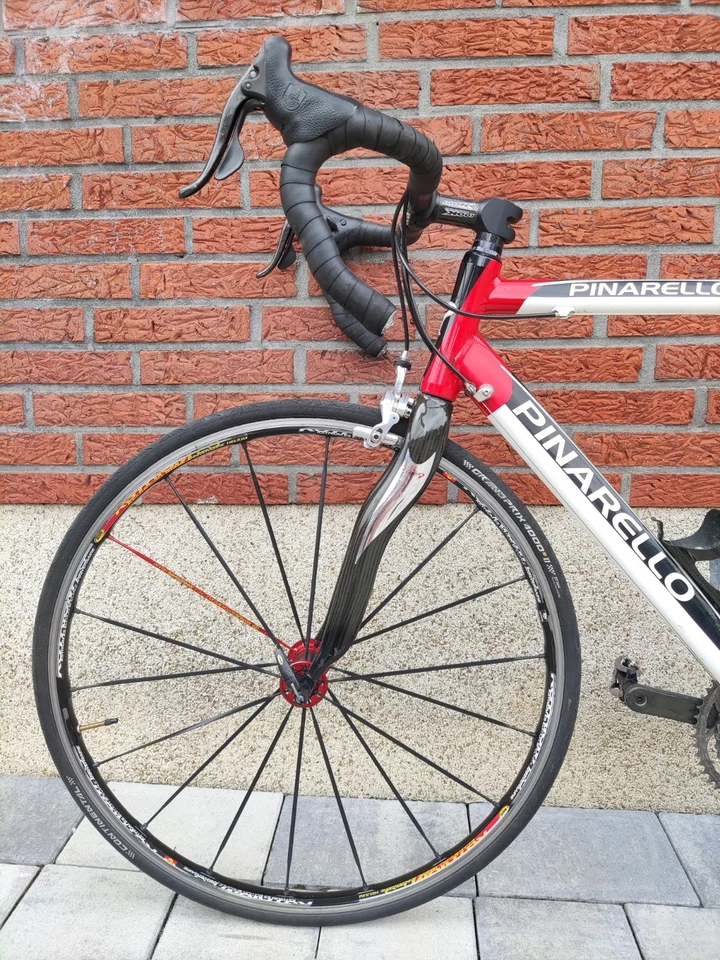 58cm 8,5kg Pinarello Prince SL Alu Carbon Rennrad, Super Zustand, Campagnolo - Bild 4 von 4