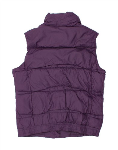 KAPPA Womens Padded Gilet UK 14 Medium Purple Polyester CA14 - Picture 2 of 4