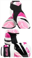 TOP TEN MANO ABIERTA ARTES URBANAS - ROSA Guantes Bota KICKS TKD KARATE CONJUNTO DE EQUIPO DE SEGURIDAD