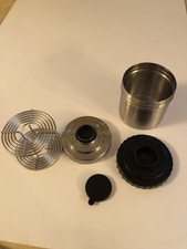 V Nikor 35mm Film Developing Tank/Kindermann Lid Great Condition See photos