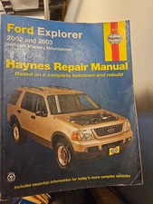 Ford Explorer 2002 & 2003 Includes Mercury MountaineerHaynes Repair Manual 36025