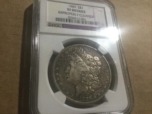1889 Morgan Dollar (NGC XF Details - Improperly Cleaned)