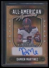 2024 Leaf Electrum Football Damien Martinez ALL-American Aspirations AUTO #/49