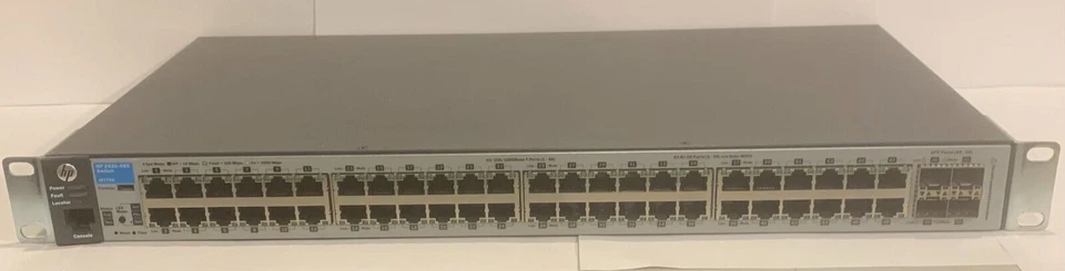 🔌 Switch HP 2530-48G J9775A 48 Ports Gigabit + 4 SFP Entièrement Géré 🔌 - Photo 1/1