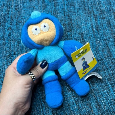 Monster Factory Capcom Rockman Robot Megaman 8'' Plush NWT