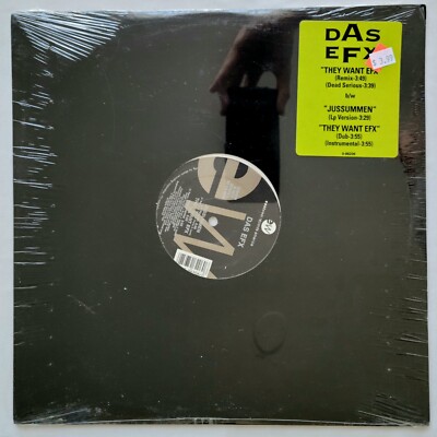 1992 - DAS EFX - THEY WANT EFX / JUSSUMMEN - EASTWEST SEALED ORIGINAL PRESS EPMD