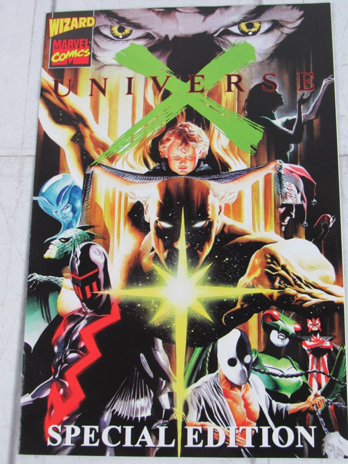 Universe X Sketchbook #1 June 2000 Marvel Comics