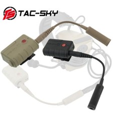 TS TAC-SKY Taktisches Headset Bluetooth PTT Adapter Kompatibel f&uuml;r COMTA/SORDI