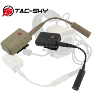 TS TAC-SKY Taktisches Headset Bluetooth PTT Adapter Kompatibel für COMTA/SORDI