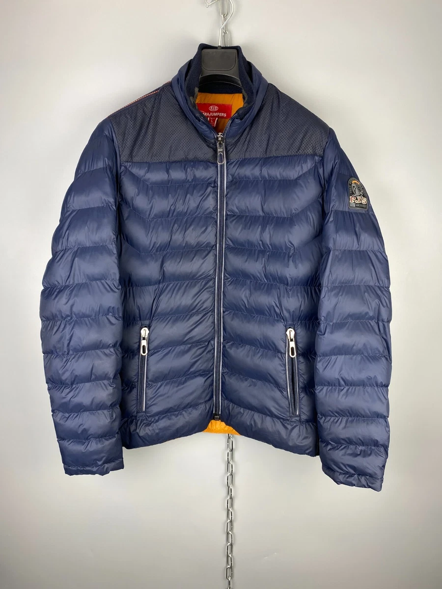 Parajumpers Mens Kochi Lightweight Navy Puffer Down Jacket Size M