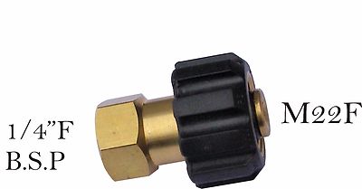 Adattatore M22 X 1/4 IG Per Idropulitrice Ad Alta Pressione, Pressione - Foto 3