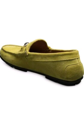 Allen Edmonds Sebastian Lime Green Suede Driving Moc  display picture 3