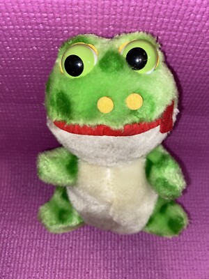 Vintage 1980s Plush Frog America We Go 1982 7 