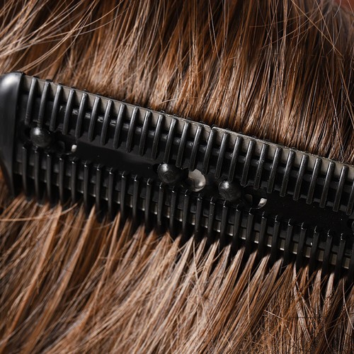3X Haarausdünnung Schneiden Trimmer Rasiermesser Kamm Mit Klingen Haarschneider. - Bild 11 von 12