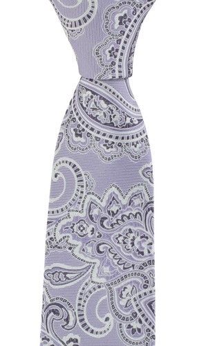 Spring Paisley Silk Tie - Picture 4 of 18