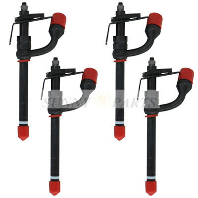 4Pcs RE48786 Fuel Injector fits John Deere Engine:4045, 4045T, 4.5L Powertech M