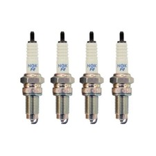 Set of 4 NGK Spark Plugs Fits HONDA CBR600F CBR600 (1989 to 1990)