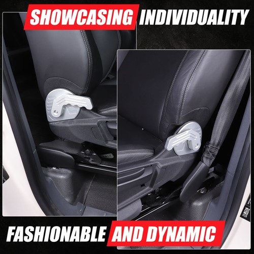 Alloy Sliver Seat Adjuster Lever Handle Accessories For Ineos Grenadier 2022-24 - Picture 3 of 16