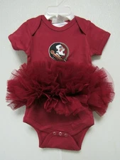 NCAA Florida State Seminoles Crimson Tutu Creepers 2 Feet Ahead #245
