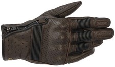 Gants De Moto Alpinestars Rayburn V2 D'été En Cuir Marron
