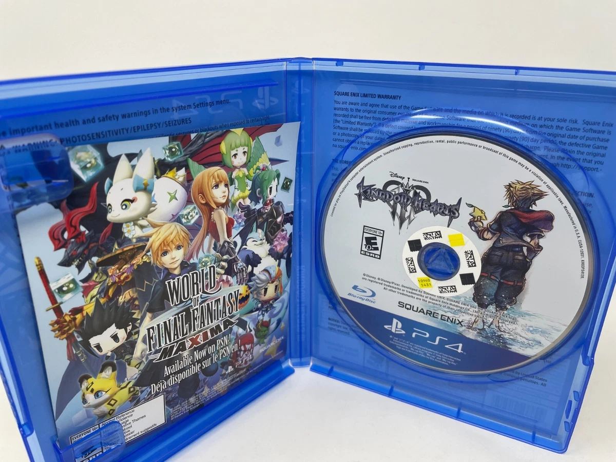 Kingdom Hearts III For PlayStation 4 PS4 PS5 RPG