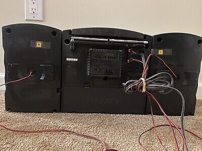 Vintage Sony Boombox CFD-ZW150 CD/Radio/Cassette-Recording Vintage Sony Boombox CFD-ZW150 CD/Radio/Cassette-Recording