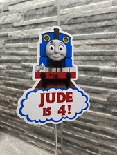Thomas and Friends Tank Engine Personalised Cake Topper Gloss Finish Free P+P 🌟
