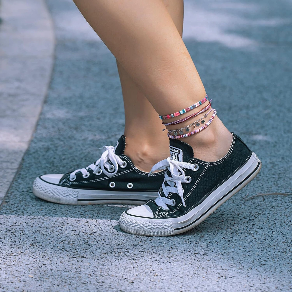 Cloth ankle bracelets deals