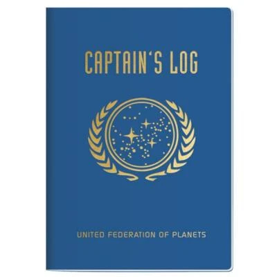 UPG Star Trek Captain's Log Notebook Notepad