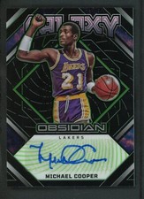 2022-23 MICHAEL COOPER 06/25 AUTO PANINI OBSIDIAN GALAXY AUTOGRAPHS