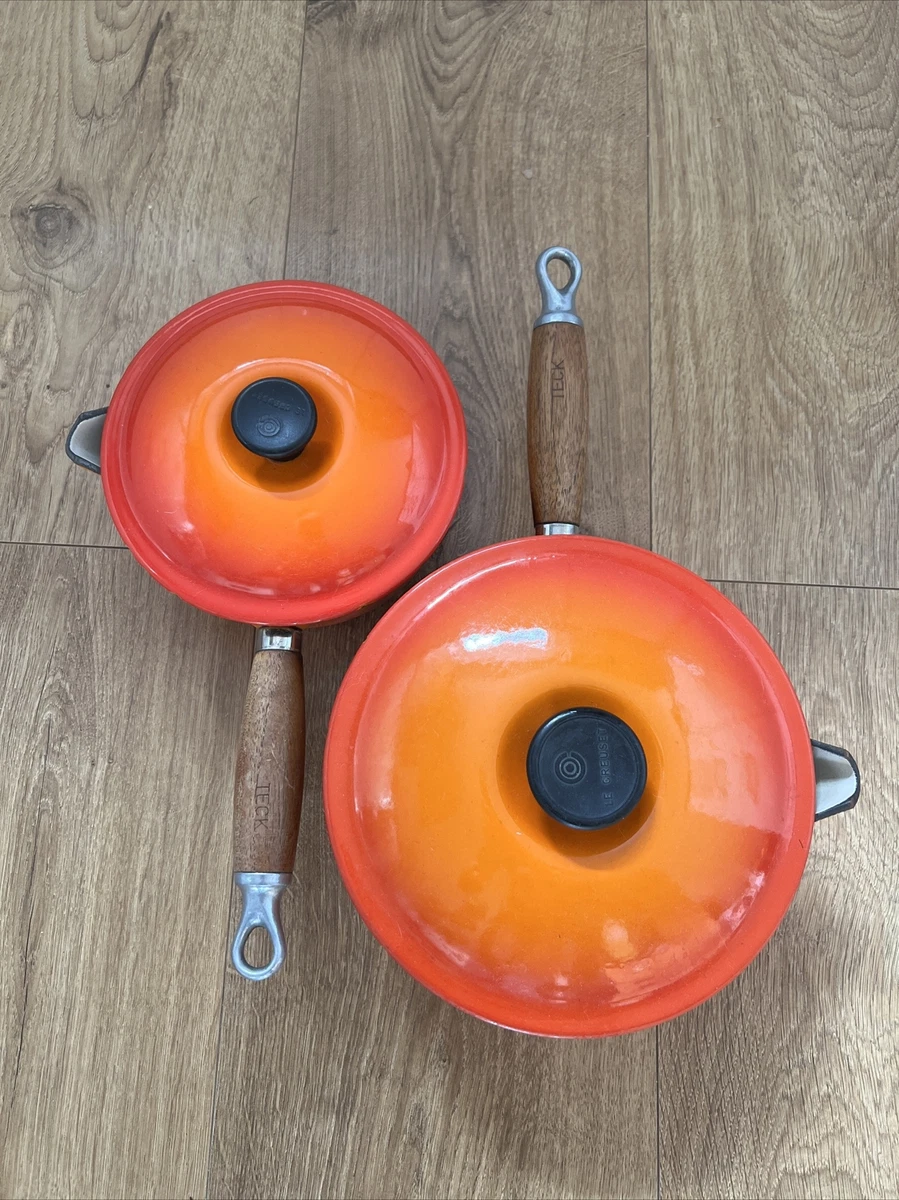 Le creuset pan set deals