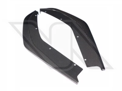 BMW M3 G80 G81 PREPREG FIBRE DE CARBONE STYLE VAD PARE-CHOCS ARRIÈRE SÉPARATE... - Photo 1/4