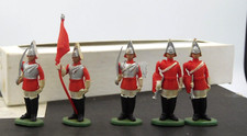 Britains Herald 54mm Lifeguards Five Figures Three Different