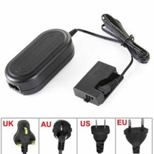 AC Power Adapter ACK-E10 Battery Charger Kit for Canon 1100D 1200D 1300D T3 T5