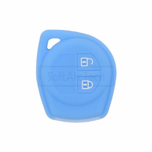 Silicone Cover fit for SUZUKI SX4 Alto Swift Jimny Grand Vitara Remote Key 2 BTN - Picture 6 of 31