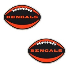 NFL Cincinnati Bengals Football Team For Crocs Shoe Charms Jibbitz - 2 pieces