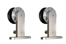 Stainless Steel Sliding Barn Door Hangers Roller National Hardware N187-074