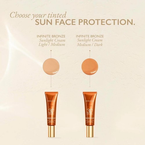 Lancaster Infinite Bronze Sunlight Cream LSF 30 50ml - Light/Medium Shade - Bild 2 von 3