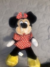 Vtg Disneyland Walt Disney World Minnie Mouse MFR-102 Plush Toy Stuffed Animal