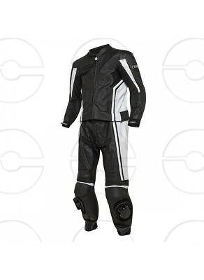 Tuta Moto In Pelle E Tessuto Divisibile - Completa Con Protezioni Per Uomo - Foto 10