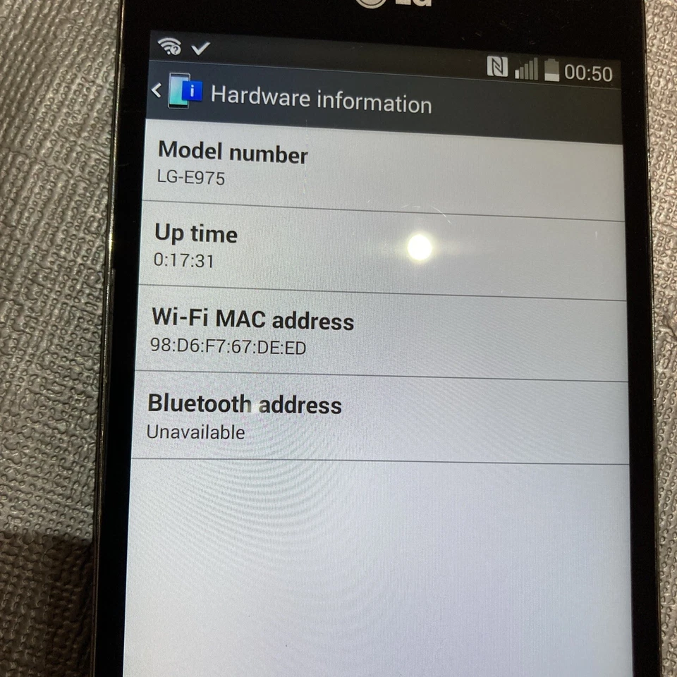 LG Optimus G E975 - 2012 черный смартфон разблокированный читать описание  - Изображение 2 из 4