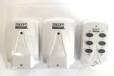 Smart Electrician 3 Pack Wireless Remote Controlled Outlets