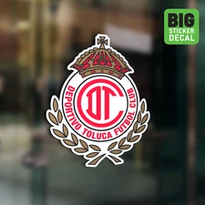 Toluca Diablos Mexico CAMPEON Big Laminated Vinyl Sticker Car Decal Calcomania