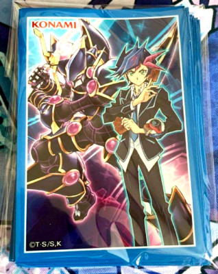 Yugioh Official Protector Yusaku Fujiki & Decode Talker 20 Sleeve Japan NEW DHL